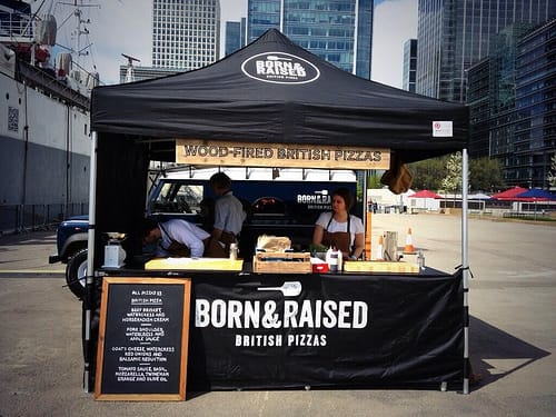 Born & Raised Pizza.