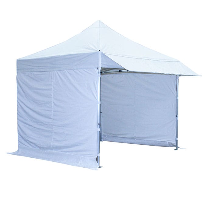 2m x 2m Canopro Lite Erős Alumínium Rendezvénysátor – Esővédő Előtetővel