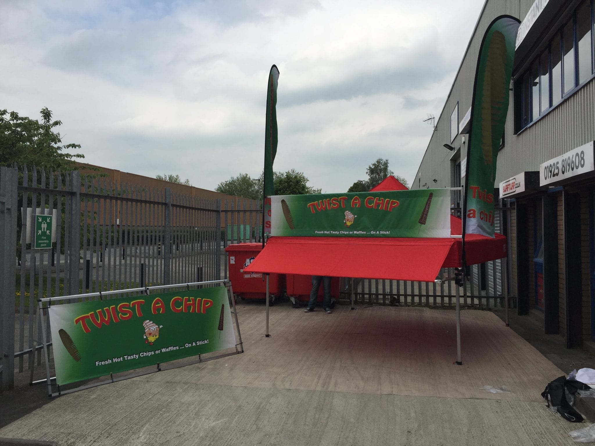 Custom branded - tents and banners