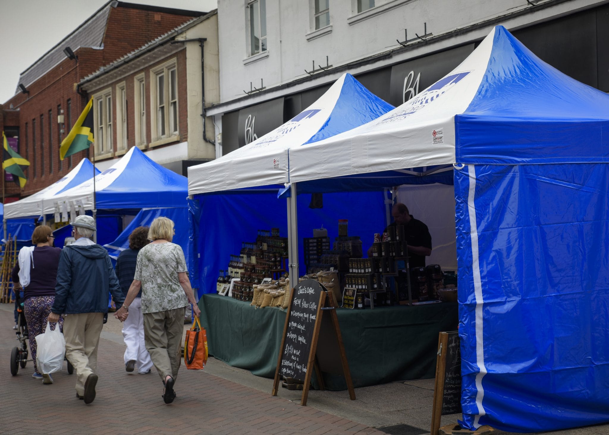 Pop up market